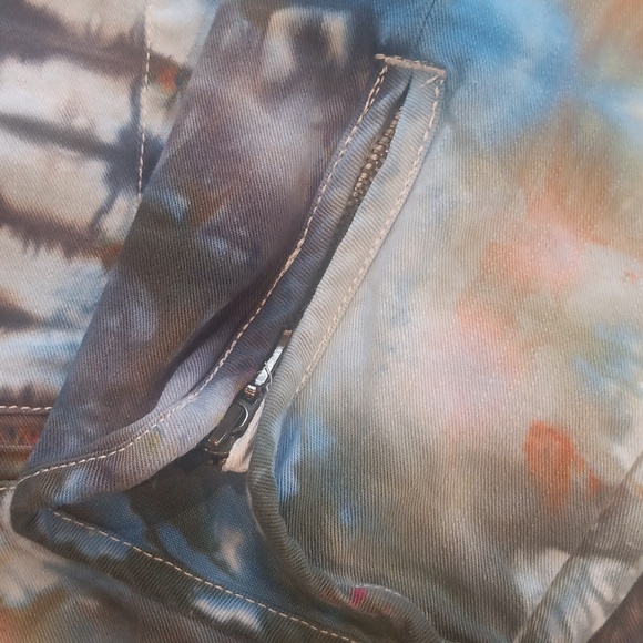 Tie Dye Denim Jacket - Picture 5 of 8